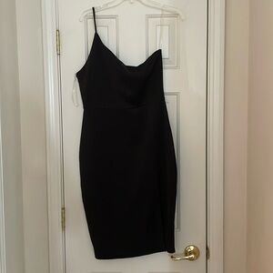 One shoulder dress